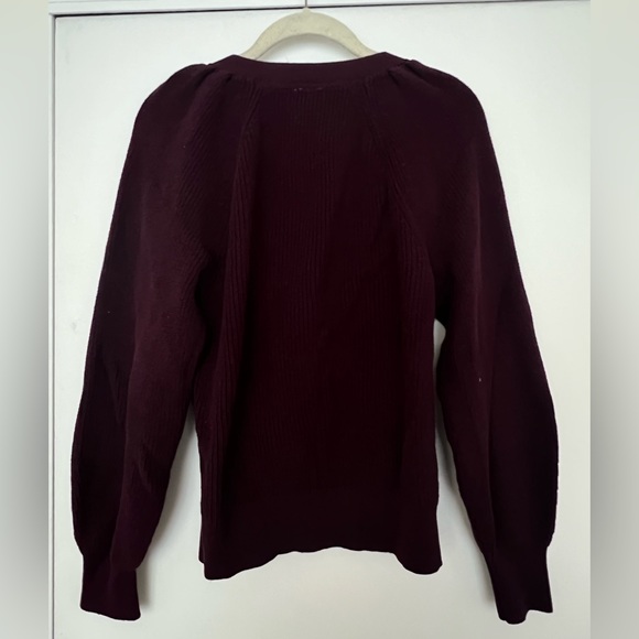 Purple Gap V-Neck Sweater - Picture 2 of 4